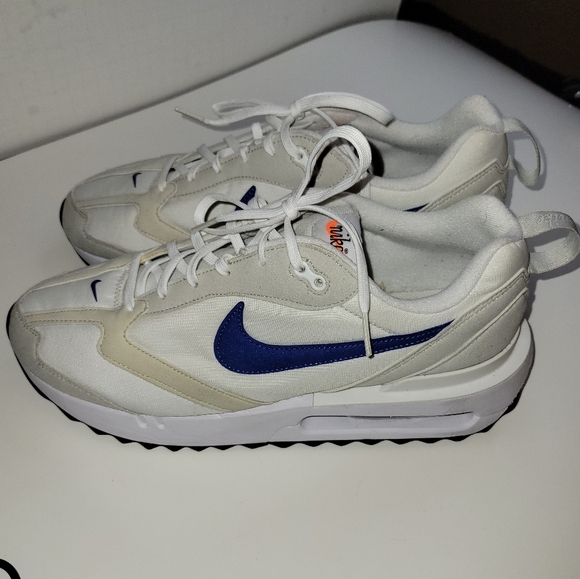 Nike Air Max Dawn Size 11.5 White Light Bone Blue Black DJ 3624 100 Mens - Picture 13 of 15